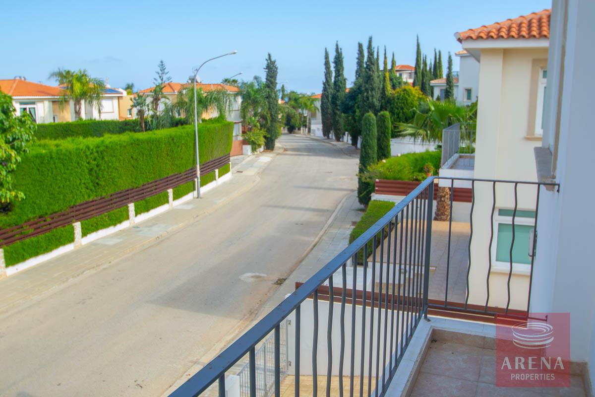 Villa for rent in Protaras - view from balcony