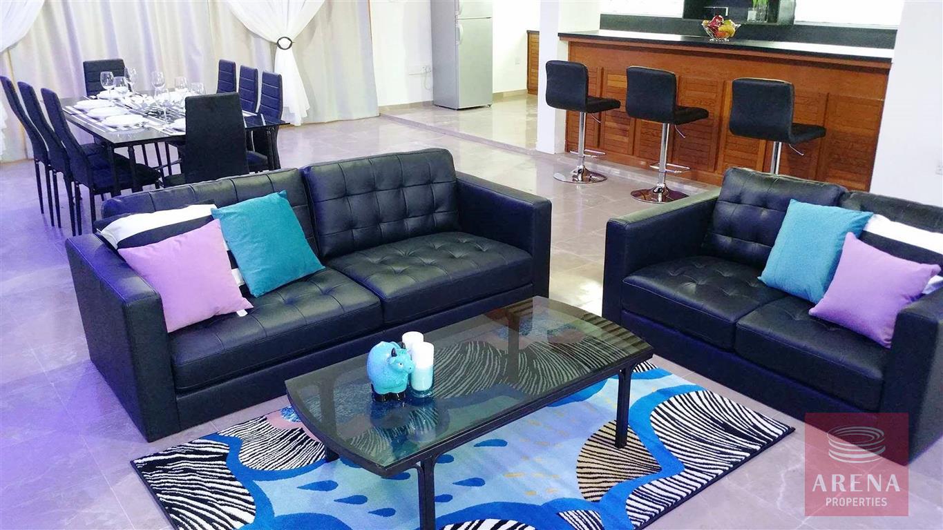 6 bed villa in ayia napa - living room