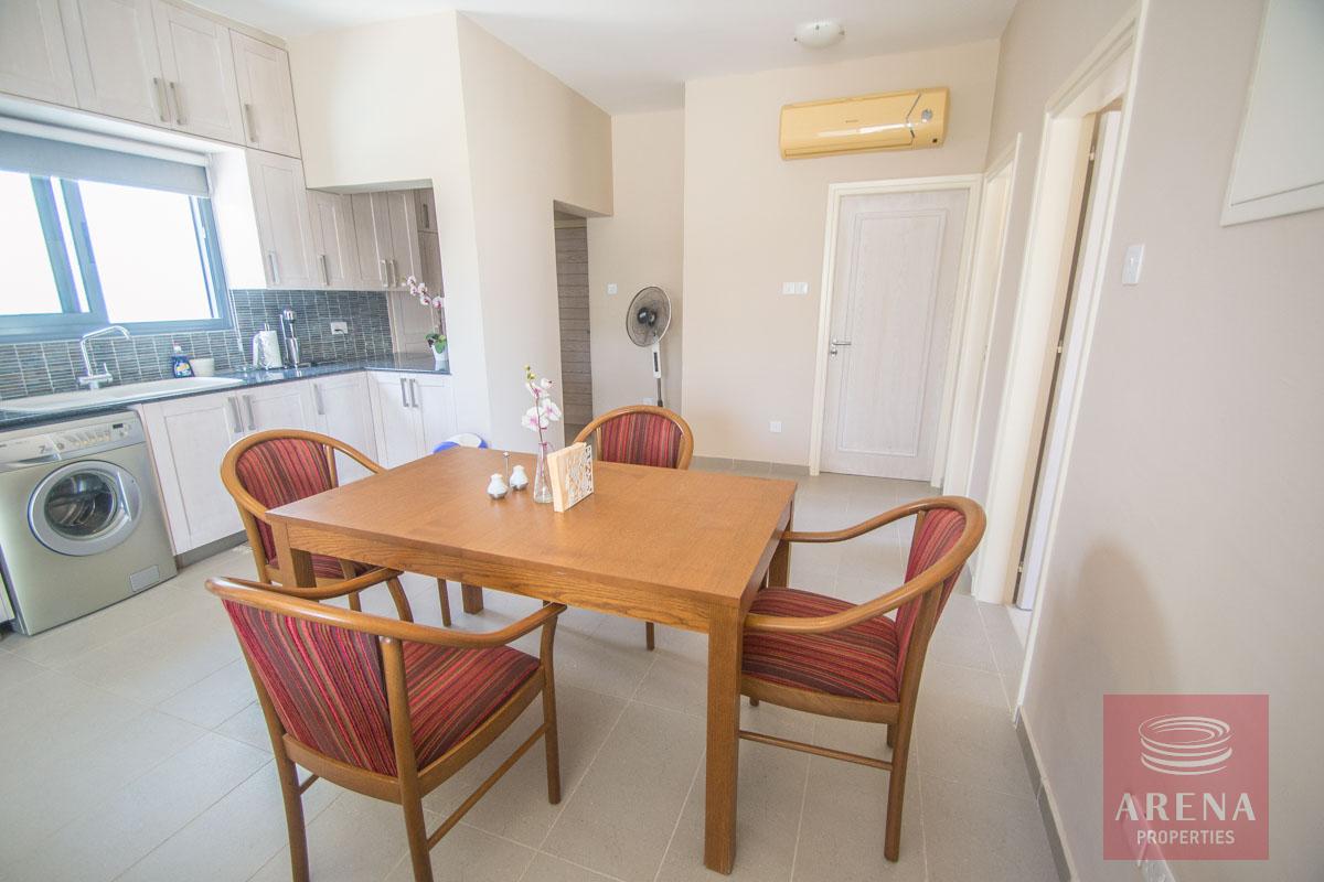 3 bed penthouse in kapparis - dining area