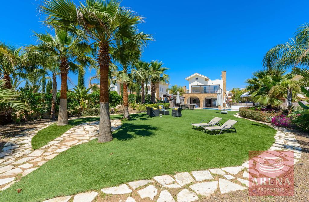 seafront villa in ayia thekla for sale