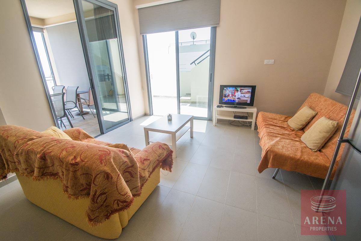3 bed penthouse in kapparis - living room