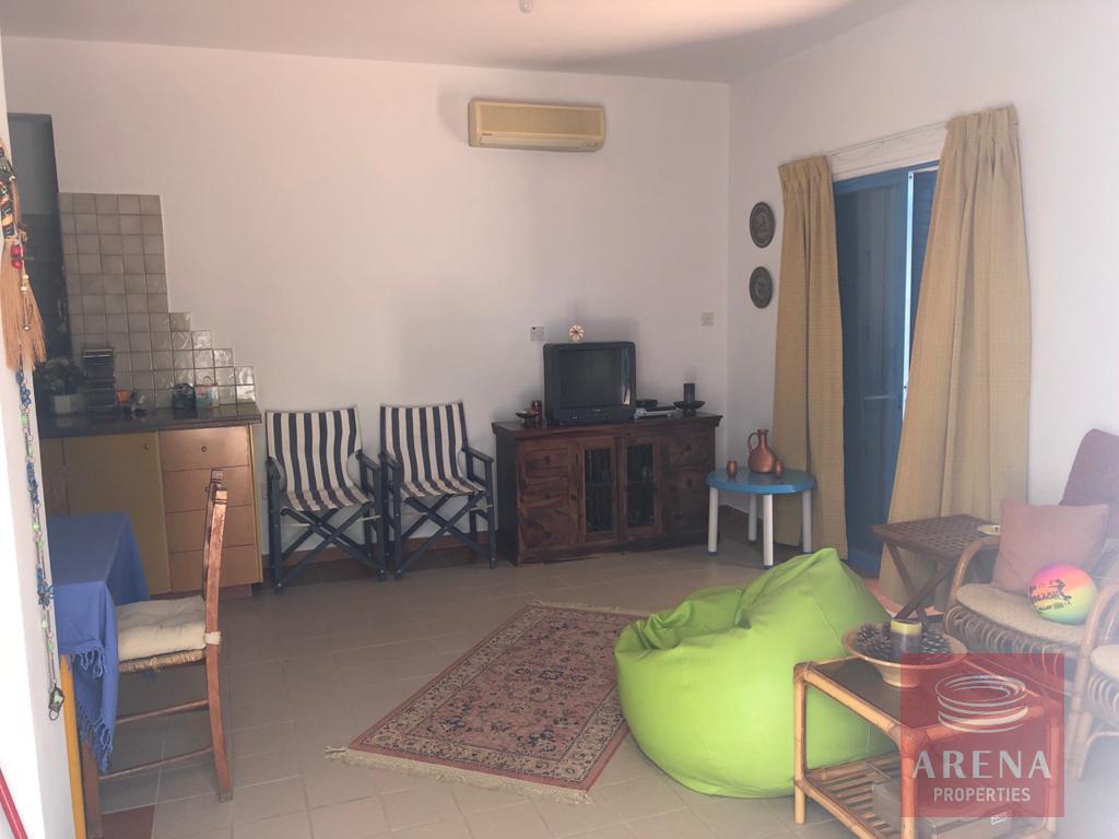 2 bed villa in pervolia - living room