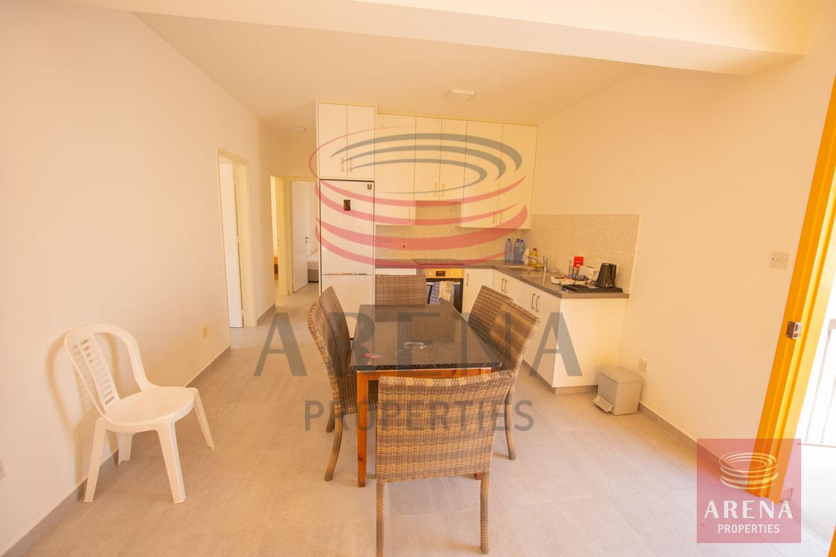 Apartment for rent in Paralimni - dining area