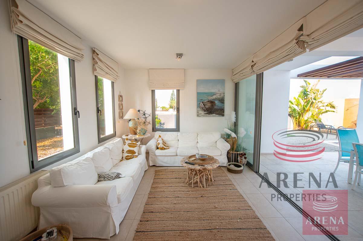 3 bed villa in ayia thekla to buy - living area