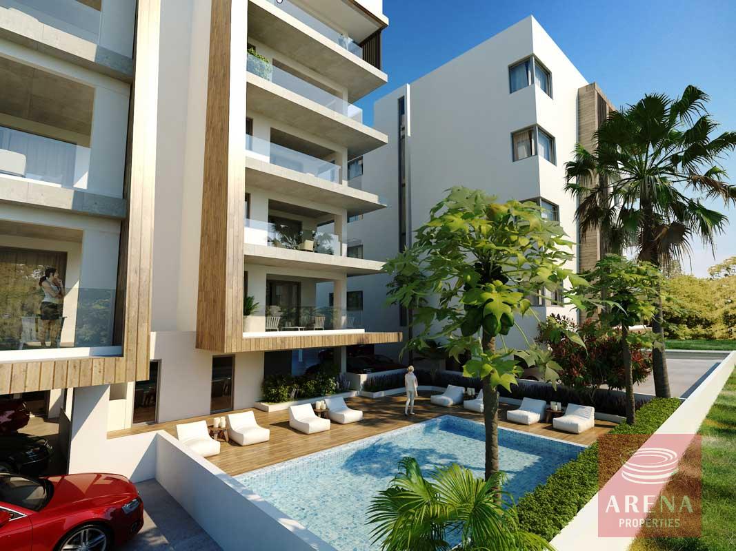 2 Bed Penthouse in Larnaca - pool