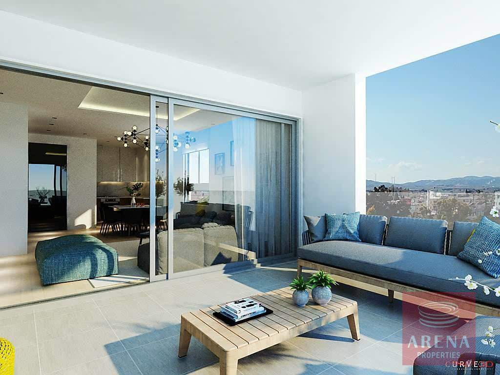 Apartments for sale in Larnaca - veranda
