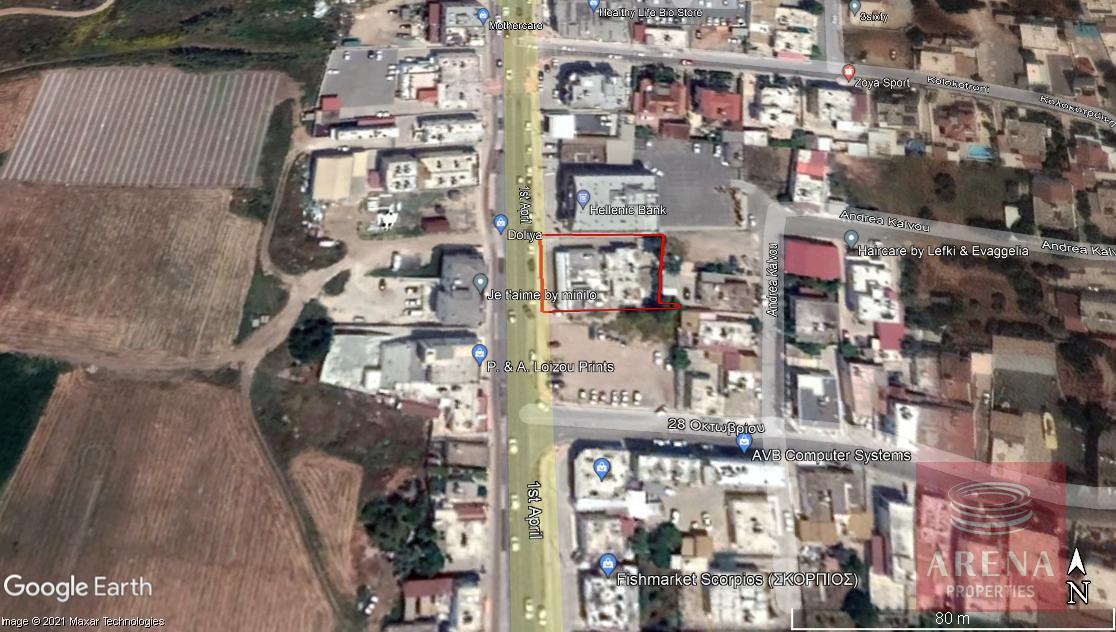 Commercial Land in Paralimni