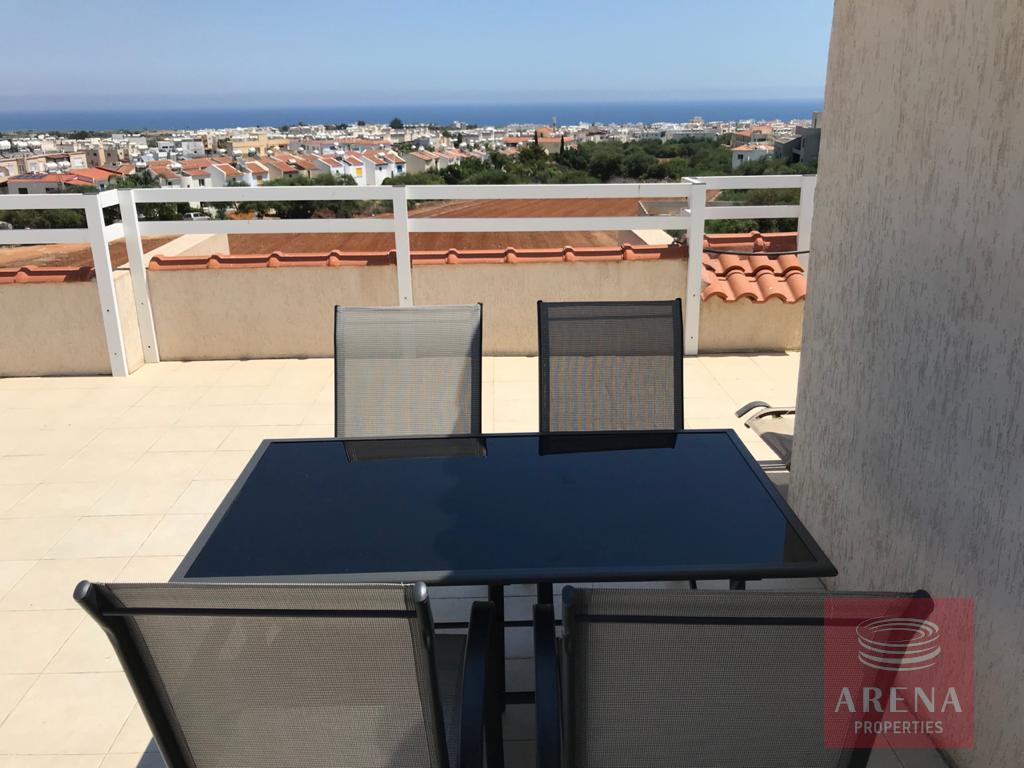 3 bed apt in Kapparis for sale - roof garden