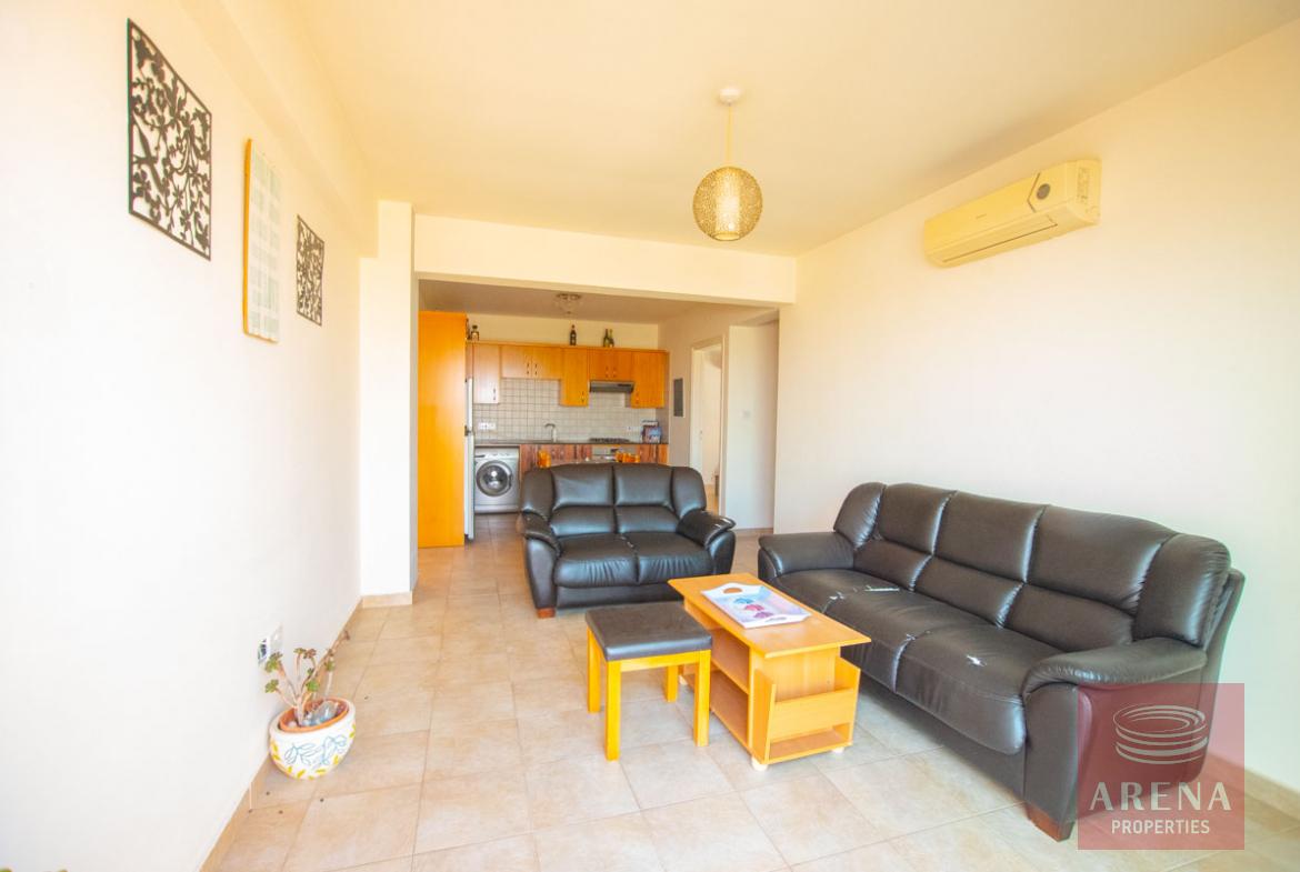 3 bed apt in Kapparis for sale - sitting area