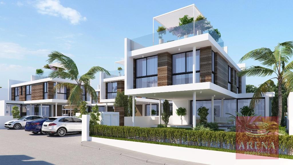 New villas in Protaras for sale