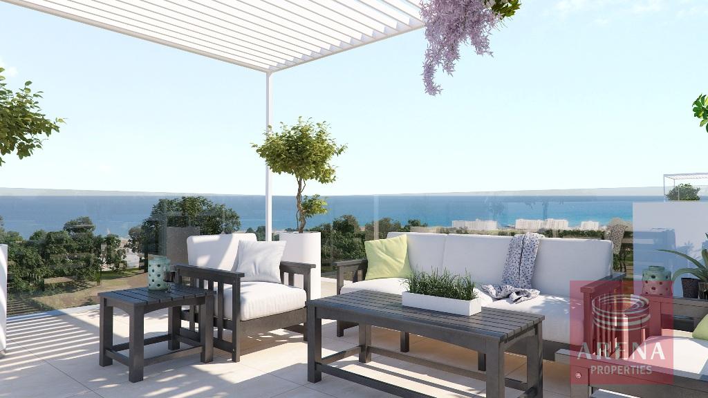 New villas in Protaras for sale - roof garden