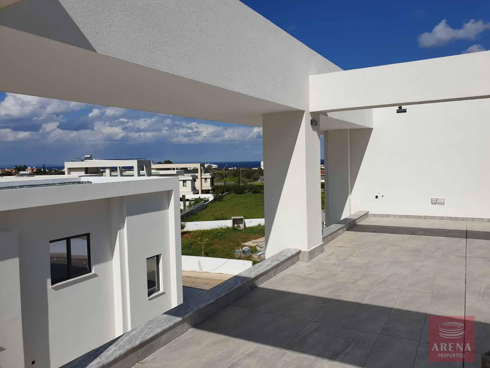 New villa in Pernera - roof garden