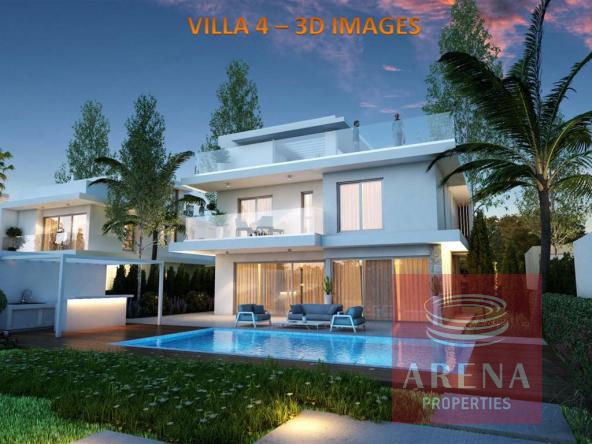 4 Bed villa for sale in Larnaca