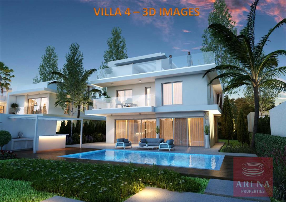 4 Bed villa for sale in Larnaca