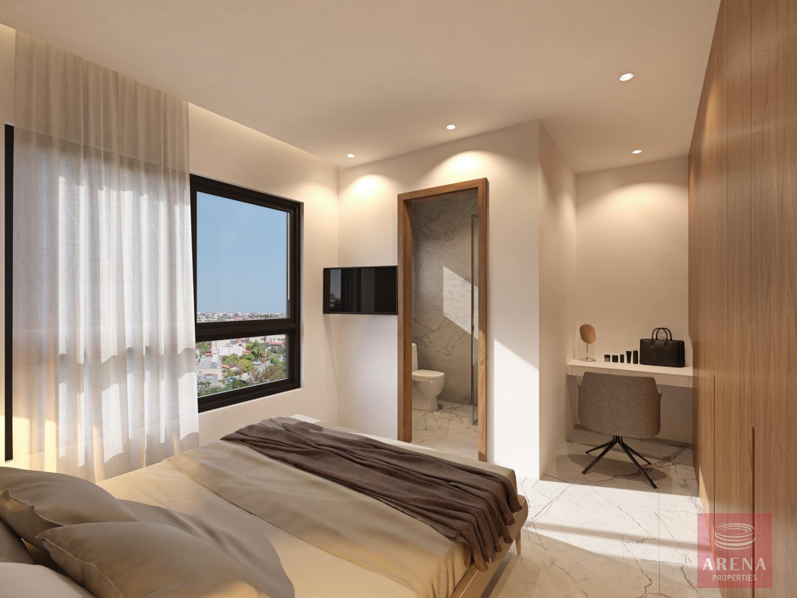 Top floor apt in Kamares - bedroom