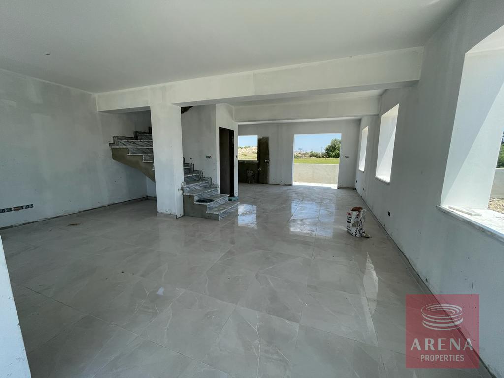 3 bed house in oroklini for sale - living area