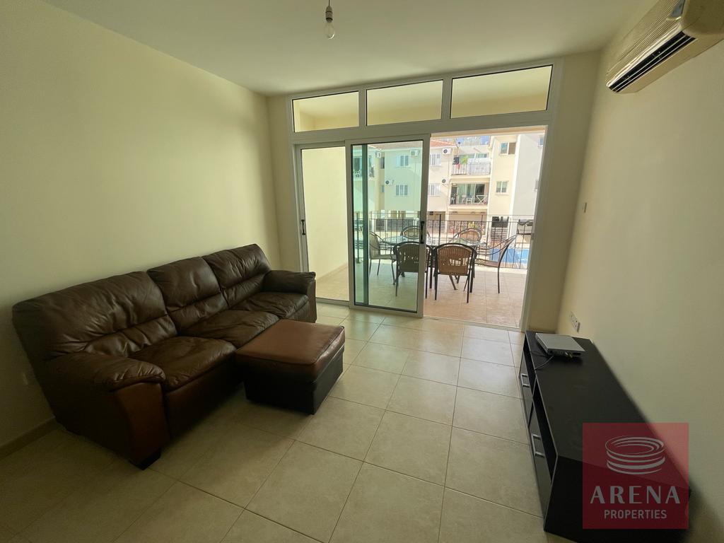 1 bed flat in Paralimni - sitting area