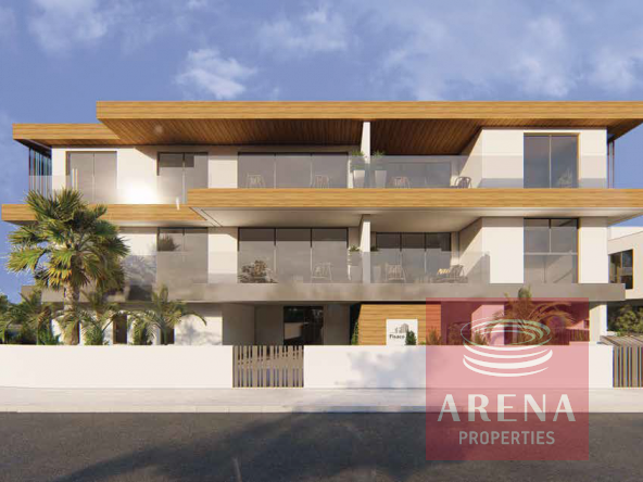 Modern apartments in Derynia