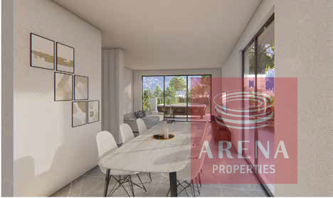 Townhouse in Derynia - dining area