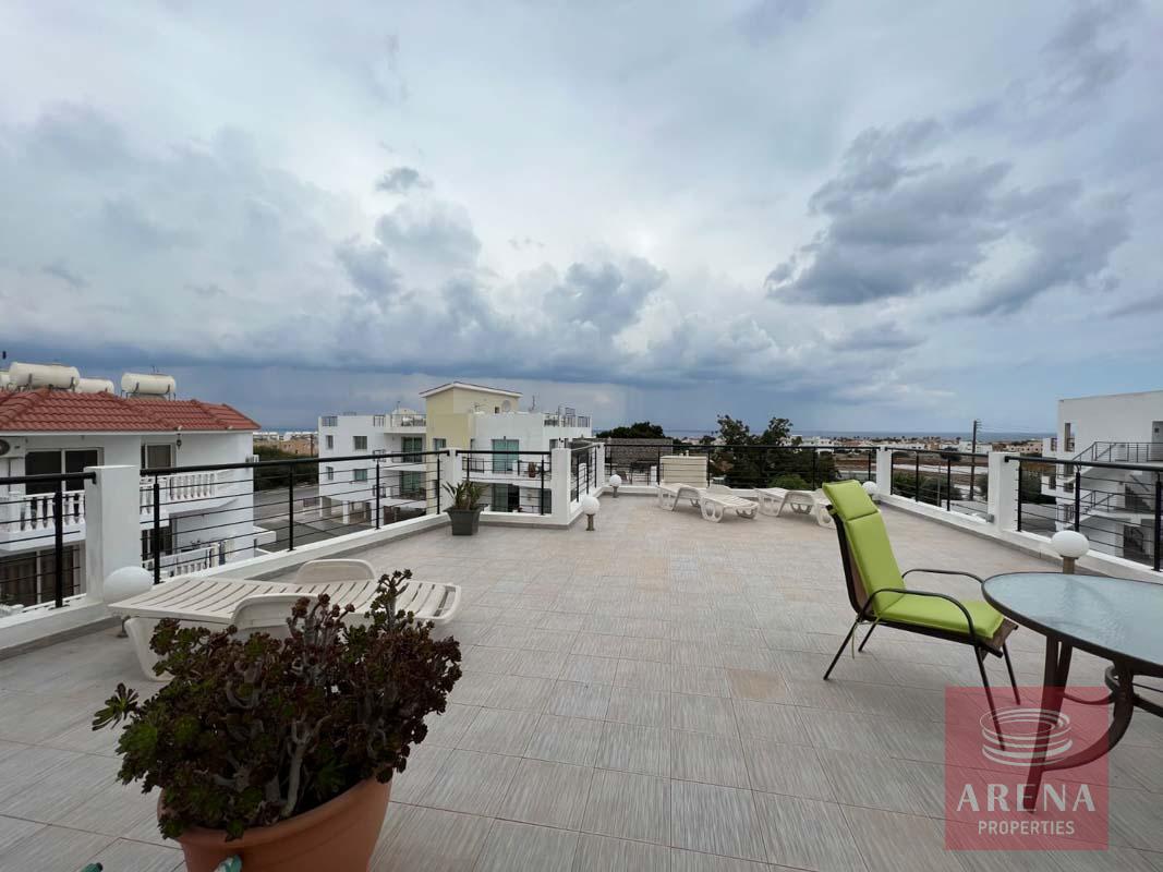 2 bed penthouse for sale in Kapparis - sea views