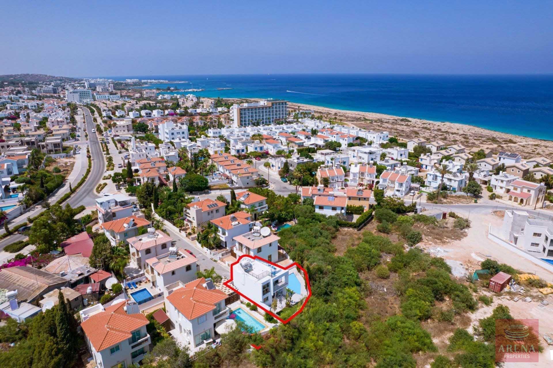villa in cape greco - to buy