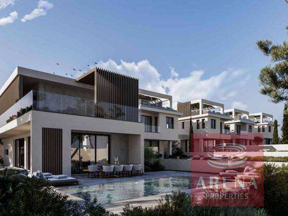 new villas in Pernera for sale