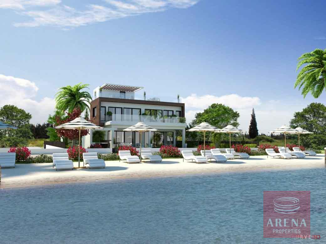 4 bed beachfront villa for sale