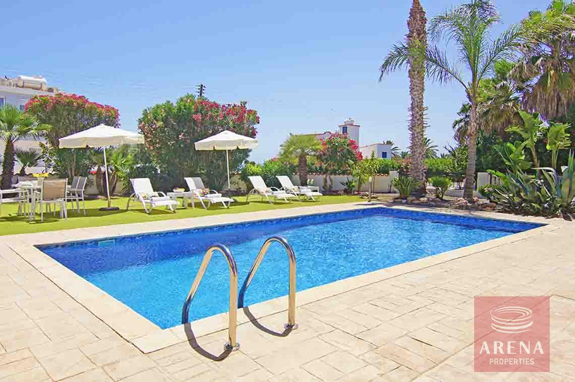 villa for sale in Ayia Thekla - swimming pool